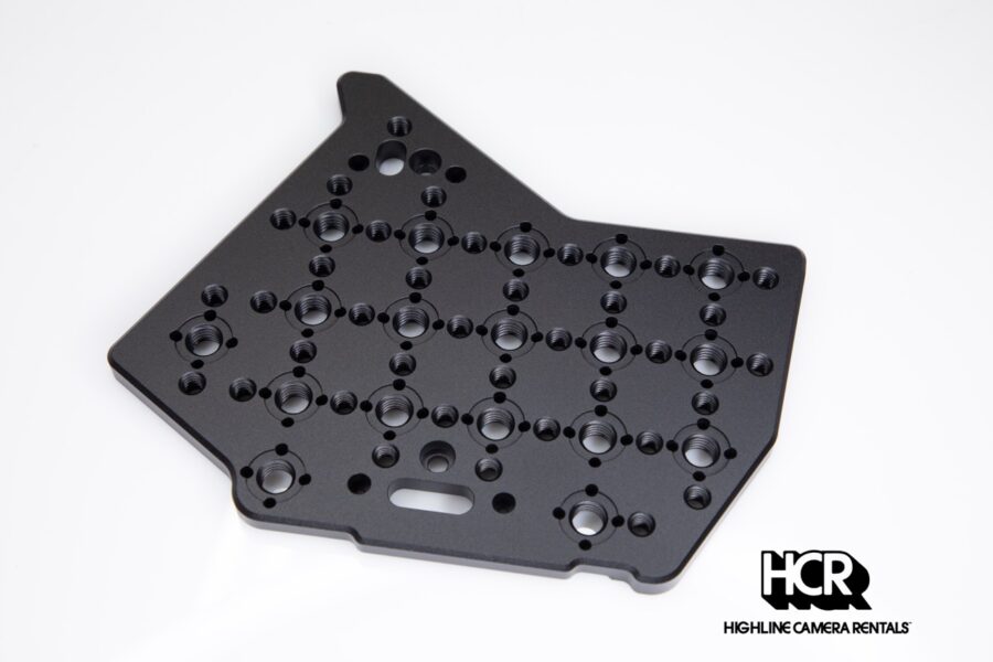 A custom cheesplate for the Moviecam MK2 - AKS